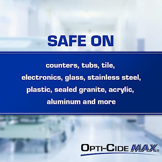 Opti-Cide Max Surface Disinfectant Cleaner Alcohol Based Manual Pour Liquid 1 gal M60035