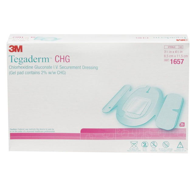 3M | CHG Dressing, 3½" x 4½" | 1657-25