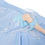 Orthopedic Drape Knee Arthroscopy Drape 114 W X 88 W X 124 L Inch Sterile 89371