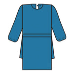 Protective Procedure Gown Halyard Tri-Layer NonSterile AAMI Level 2 Disposable 69987-10