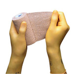 Self-Adherent Wrap, 4" x 5 yds, Tan 1584-18