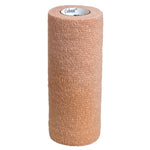 Self-Adherent Wrap, 6" x 5 yds, Tan 1586-bx12