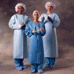 Protective Procedure Gown Blue NonSterile Not Rated Disposable 69600-10