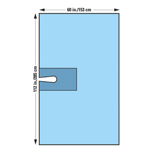 Non-Reinforced Surgical Gown ULTRA X-Large Blue NonSterile AAMI Level 3 Disposable 74116