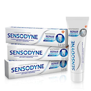 Sensodyne Repair and Protect Toothpaste, 3.4 Oz (3 Pack) 134758-3