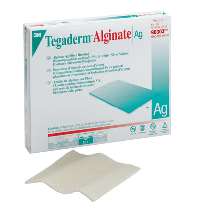 Silver Alginate Dressing 3M, Tegaderm Alginate Ag 4" x 5" | 90303-10 | SurgiMac