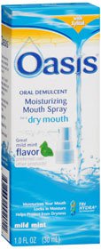 Mouth Moisturizer Oasis® 1 oz. Spray | 89866900201 | | Mouth Care, Mouth Moisturizers, Personal Hygiene | Emerson Healthcare | SurgiMac