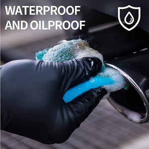 Medical Nitrile Exam Gloves, 5 mil black gloves NGPF 1046