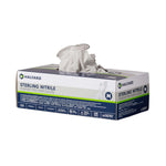 Exam Glove STERLING NonSterile Nitrile Standard Cuff Length Textured Fingertips Gray Chemo Tested 50707-200