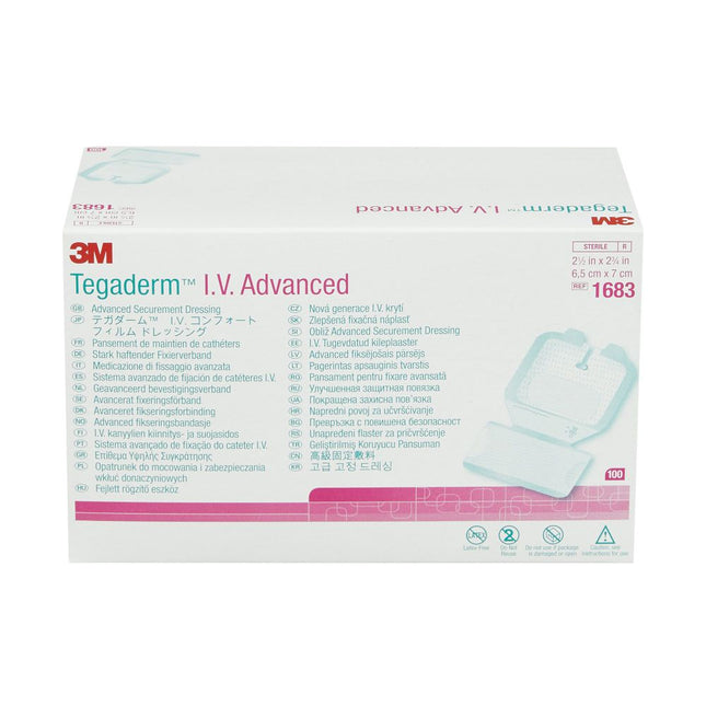 3M | IV Advanced Dressing, 2½" x 2¾" | 1683-100