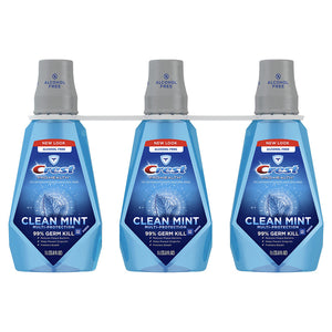 Crest Pro-Health Multi-Protection Clean Mint Mouthwash, 3 pk./1L 76380