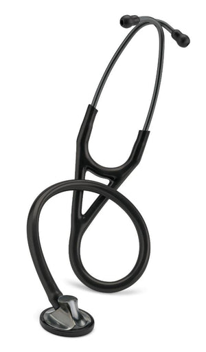 Stethoscope, 27", Smoke Finish Chestpiece, Black Tubing 2176