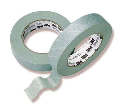 Indicator Tape For Steam, Lead Free, .94" x 60 yds (24mm x 55m), For Disposable Wraps