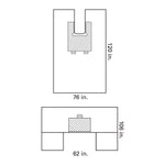 General Purpose Drape Chest U-BAR* Chest U and Bar Drape Pack Sterile 29248