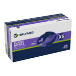 Exam Glove Purple Nitrile® Dental NonSterile Nitrile Standard Cuff Length Textured Fingertips Purple Not Rated 53430