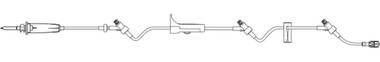 Primary IV Administration Set Caresite Gravity 3 Ports 60 Drops / mL Drip Rate Without Filter 88 Inch Tubing Solution 354206