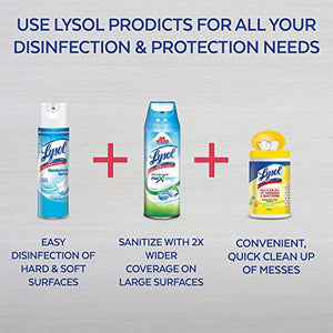 Lysol Disinfectant Spray, Sanitizing and Antibacterial Spray, Crisp Linen, 19 fl Oz 259737-1