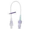 IV Extension Set Caresite Needle-Free Port Small Bore 8 Inch Tubing Without Filter Sterile