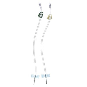 Arteriovenous Fistula Needle Buttonhole AVF 16 Gauge 1 Inch 12 Inch Tubing Without Port BH-2006PE