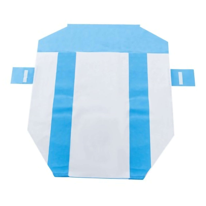 H650 Sterilization Wrap White / Blue Dual Layer SMS Polypropylene Steam / EO Gas / Hydrogen Peroxide 14309-12
