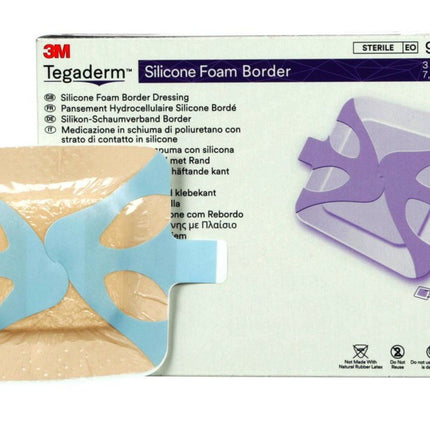 Foam Border Dressing, 3" x 3" | 90640-10 | SurgiMac