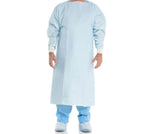Chemotherapy Procedure Gown Blue NonSterile ASTM F739-12 Disposable 37284