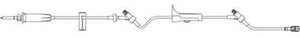 Primary IV Administration Set Caresite Gravity 2 Ports 15 Drops / mL Drip Rate Without Filter 104 Inch Tubing Solution 354203-50