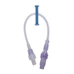 IV Extension Set Caresite Needle-Free Port Standard Bore 8 Inch Tubing Without Filter Sterile 470124