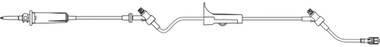 Primary IV Administration Set Caresite Gravity 2 Ports 15 Drops / mL Drip Rate 15 Micron Filter 84 Inch Tubing Solution 354202
