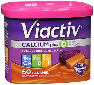 Joint Health Supplement Viactiv Calcium / Vitamin D / Vitamin K 500 IU 85714100496