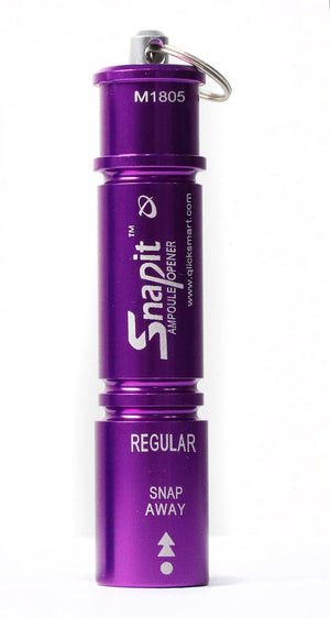 Ampule Opener Snapit 1 to 2 mL, 5 to 10 mL, 10 to 15 mL, Purple, Regular SN-01R PURPLE