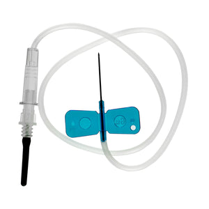 VAKU-8 Blood Collection Set 23 Gauge 3/4 Inch Needle Length Conventional Needle 12 Inch Tubing Sterile SVMS-23A