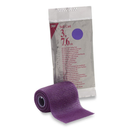 Soft Casting Tape, Purple, 3" x 4 yds | 82103U-10 | SurgiMac