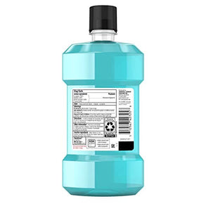 Listerine Cool Mint Antiseptic Mouthwash, Bad Breath & Plaque Oral Care, 500 mL 20506-1.1