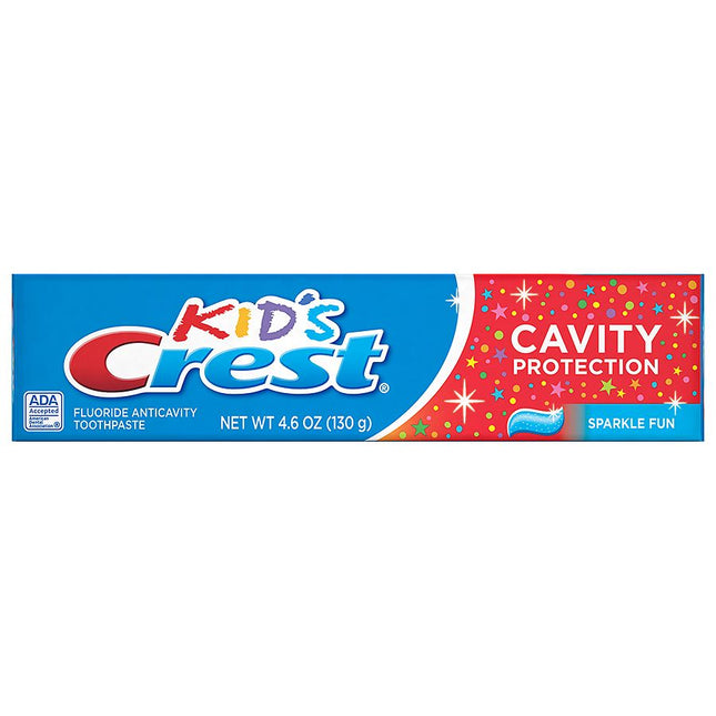 Crest | Crest Toothpaste Kids' Cavity Protection, Sparkle Fun Flavor 4.60 oz | 304971-1