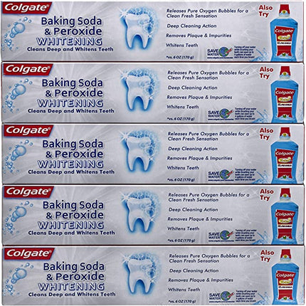 Colgate Baking Soda and Peroxide Whitening Toothpaste, 5 pk./8 oz. | 63412 | | Oral Care, Personal Care, Toothpaste | Colgate | SurgiMac