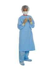 Surgical Gown with Towel Aero Blue Blue Sterile AAMI Level 3 Disposable 41736