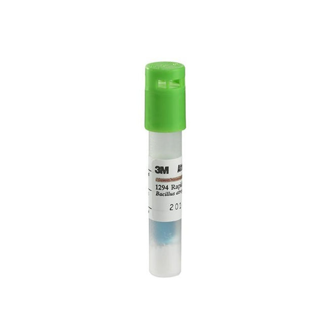 3M | Rapid Readout Biological Indicator For EO, 4-Hour Readout, Green Cap | 1294-4