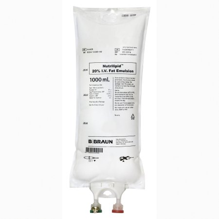 B. Braun Medical | Nutrilipid Caloric Agent Fat Emulsion 20% Emulsion Pharmacy Bulk Package 1,000 mL | S4600