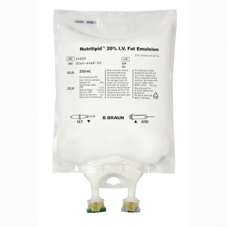 B. Braun Medical | Nutrilipid Caloric Agent Fat Emulsion 20% Emulsion Flexible Bag 250 mL | S4603-12