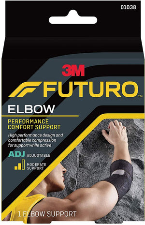 FUTURO Performance Comfort Elbow Support, Adjustable 01038ENR-12