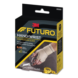 FUTURO Compression Glove, Small/ Medium 09183ENR-12