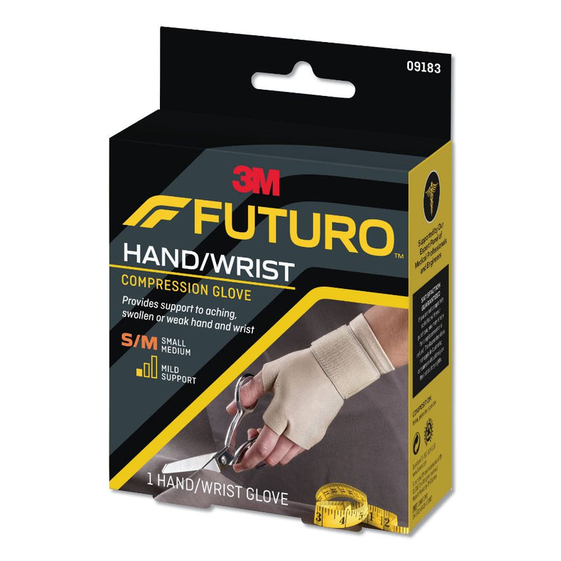 FUTURO Compression Glove, Small/ Medium 09183ENR-12