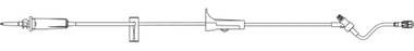 Primary IV Administration Set Caresite Gravity 1 Port 15 Drops / mL Drip Rate Without Filter 113 Inch Tubing Solution 354201