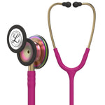 Stethoscope, Rainbow Finish, Raspberry Tube, 27" 5806