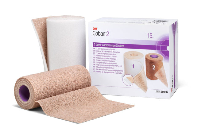 3M | Compression System, Above the Knee, 6" x 3.8yd Comfort, 6" x 4.9yd Compression | 20096-8