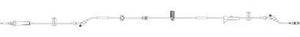 IV Pump Set Infusomat Space Pump 2 Ports 15 Drops / mL Drip Rate Without Filter 120 Inch Tubing Solution 363421
