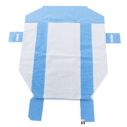 H650 Sterilization Wrap White / Blue Dual Layer SMS Polypropylene Steam / EO Gas / Hydrogen Peroxide 14281