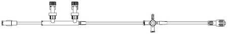 IV Extension Set Needle-Free Port 41 Inch Tubing 472036