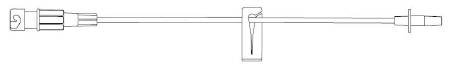 B. Braun Medical | IV Extension Set SafeLine* Micro Bore 7 Inch Tubing | NF1312